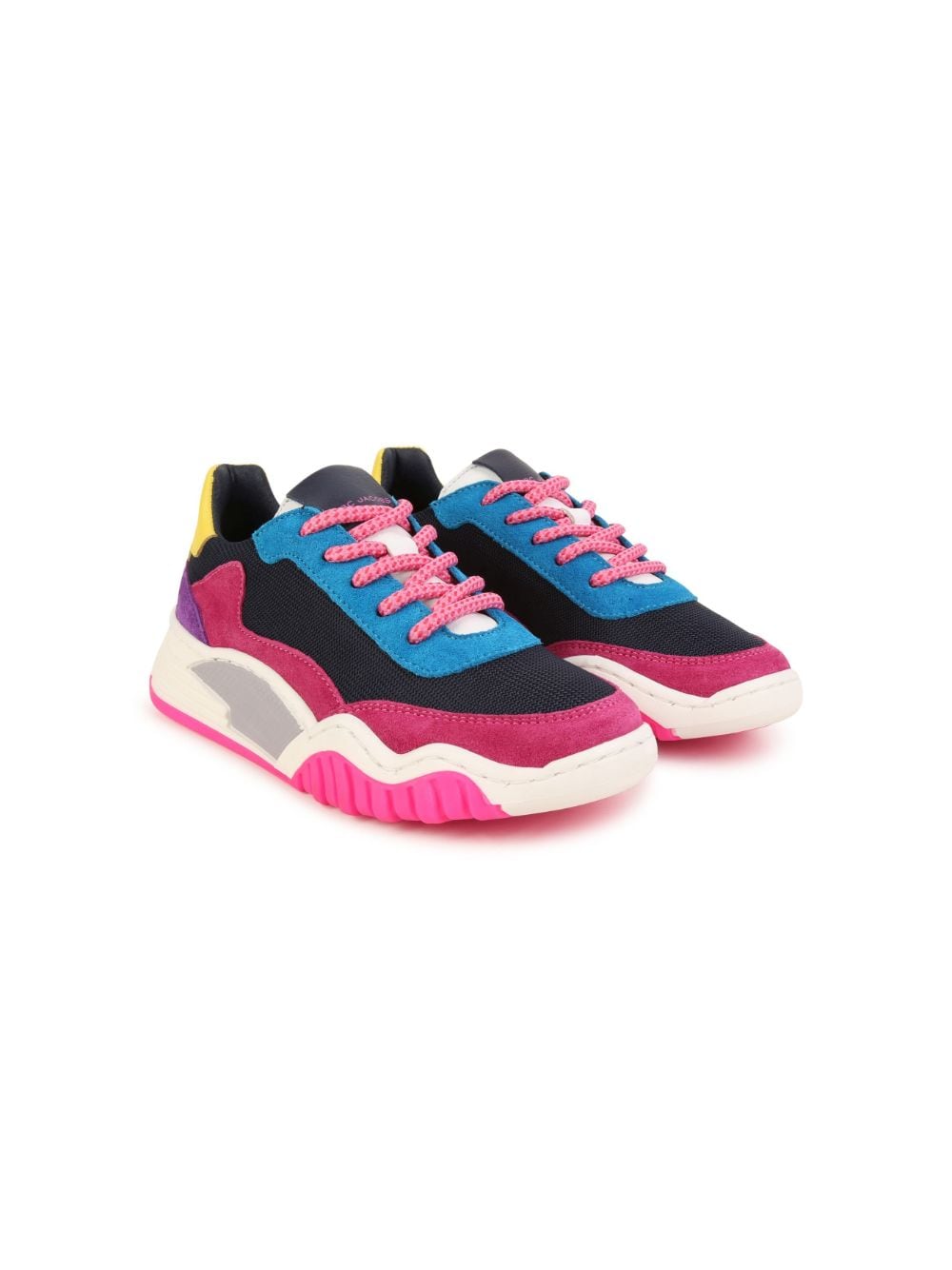 Marc Jacobs Kids number-printed panelled sneakers - Multicolour von Marc Jacobs Kids