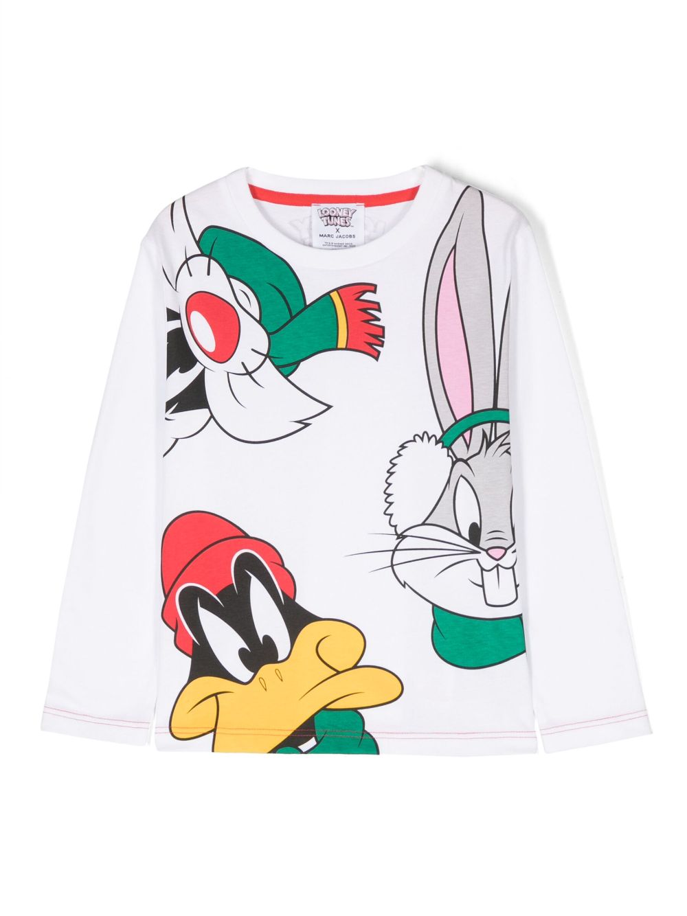Marc Jacobs Kids x Looney Tunes cartoon-print T-shirt - White von Marc Jacobs Kids
