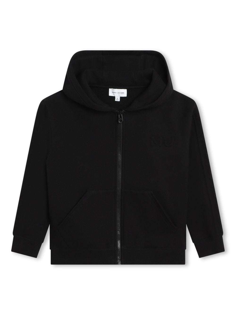 Marc Jacobs Kids zip-up cotton hoodie - Black von Marc Jacobs Kids