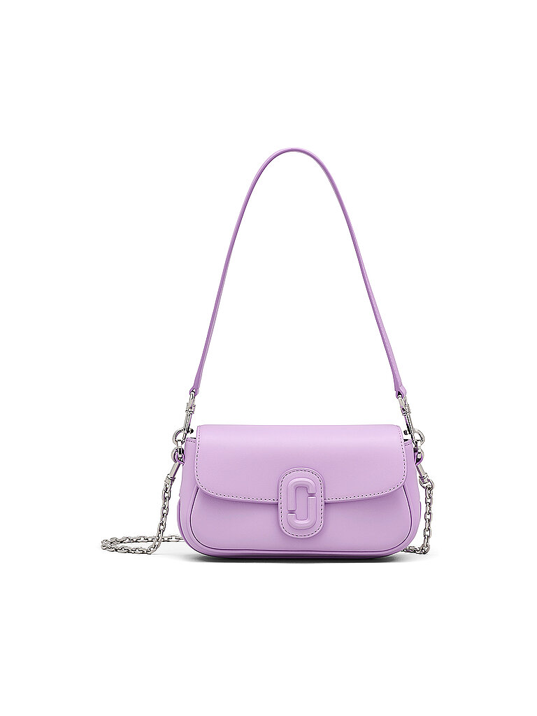 MARC JACOBS Ledertasche - Mini Bag THE SMALL SHOULDERBAG lila von Marc Jacobs