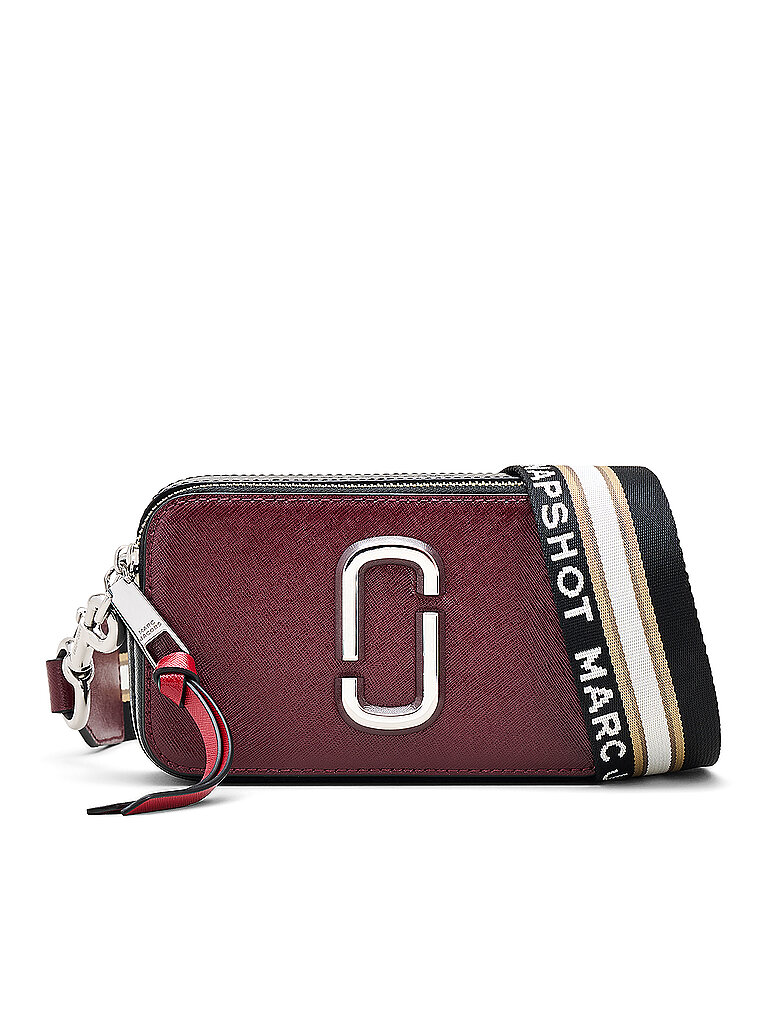 MARC JACOBS Ledertasche - Mini Bag THE SNAPSHOT dunkelrot MARC JACOBS Ledertasche - Mini Bag THE SNAPSHOT dunkelrot von Marc Jacobs