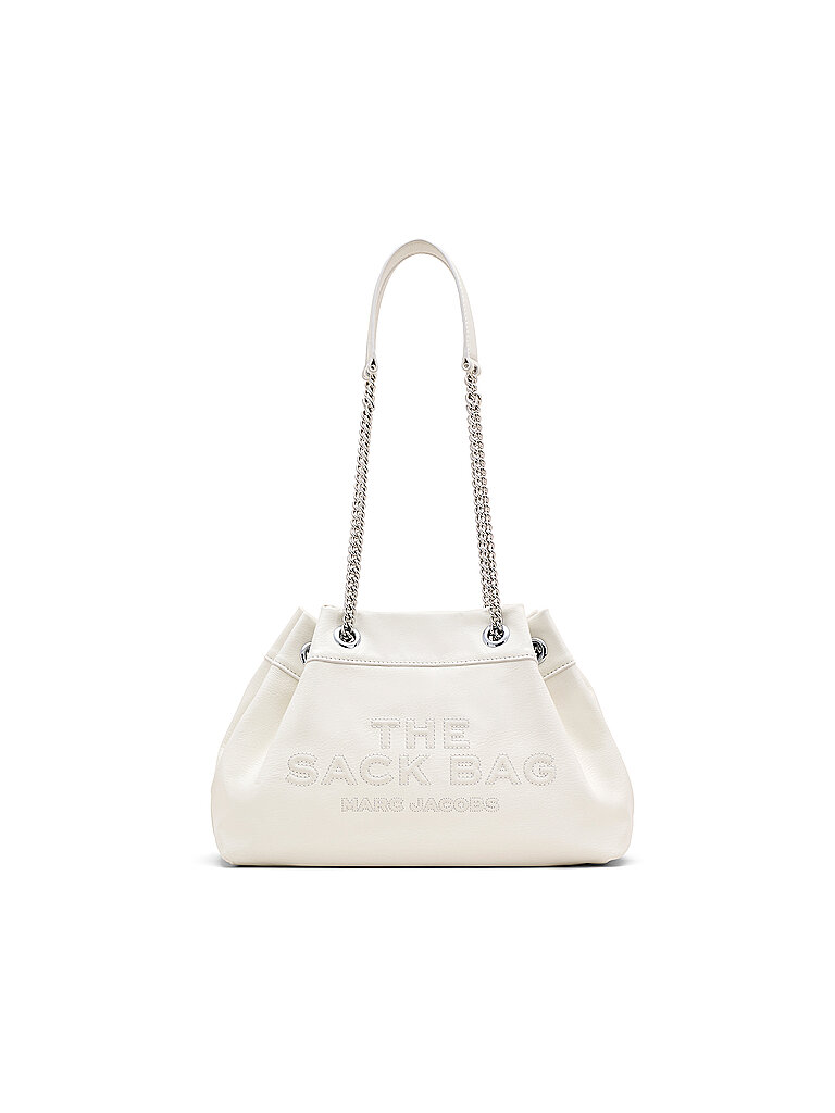 MARC JACOBS Ledertasche - Shopper THE CHAIN SACK weiss von Marc Jacobs
