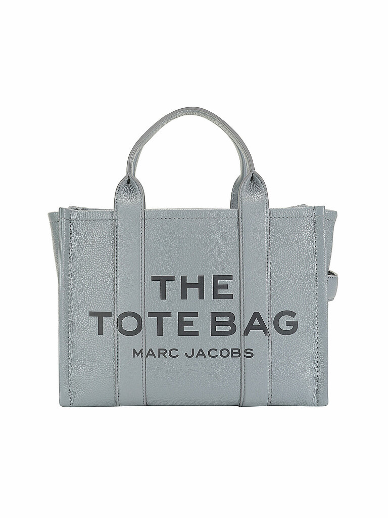 MARC JACOBS Ledertasche - Tote Bag THE MEDIUM TOTE BAG LEATHER grau von Marc Jacobs