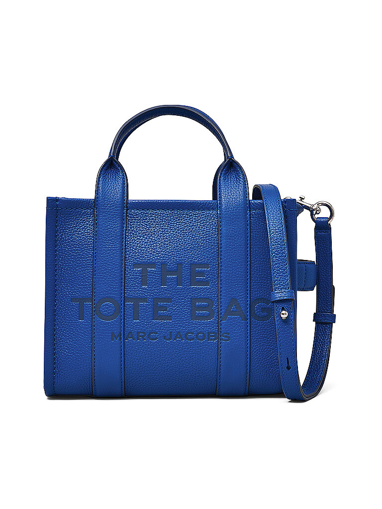 MARC JACOBS Ledertasche - Tote Bag THE SMALL TOTE LEATHER blau von Marc Jacobs