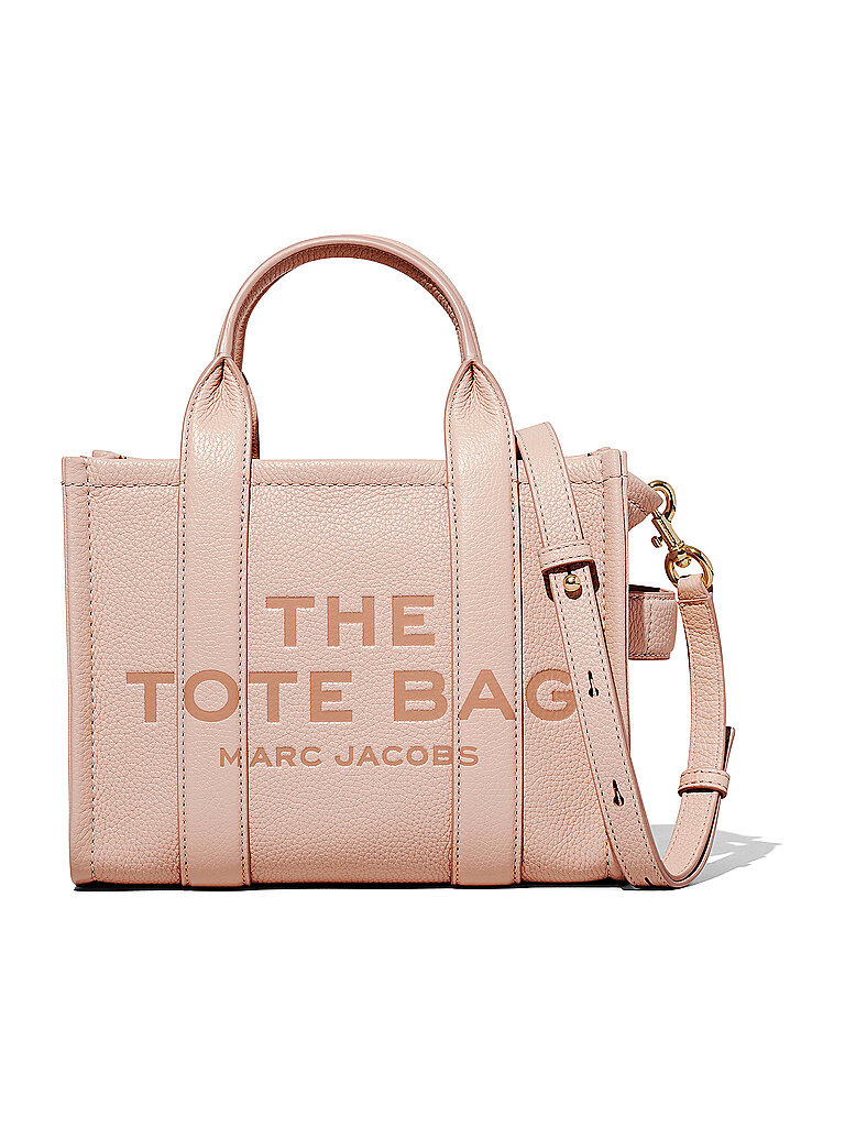 MARC JACOBS Ledertasche - Tote Bag THE SMALL TOTE LEATHER rosa von Marc Jacobs