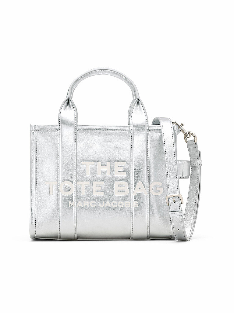 MARC JACOBS Ledertasche - Tote Bag THE SMALL TOTE LEATHER silber MARC JACOBS Ledertasche - Tote Bag THE SMALL TOTE LEATHER silber von Marc Jacobs