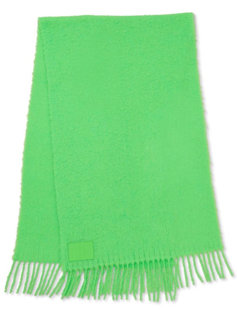 Marc Jacobs Cloud fringed scarf - Green von Marc Jacobs