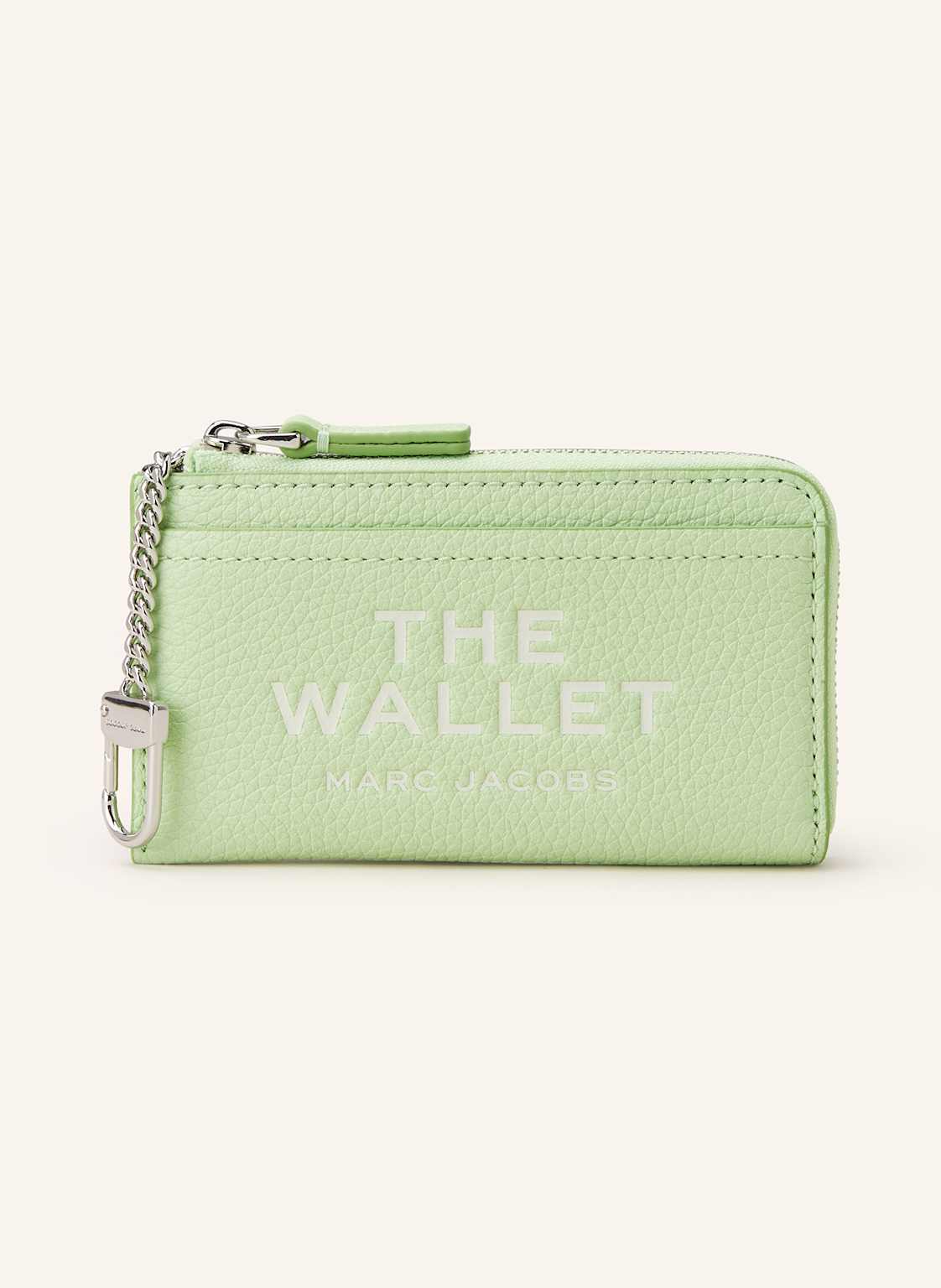 Marc Jacobs Geldbörse The Leather Top Zip Multi Wallet gruen Marc Jacobs Geldbörse The Leather Top Zip Multi Wallet gruen von Marc Jacobs