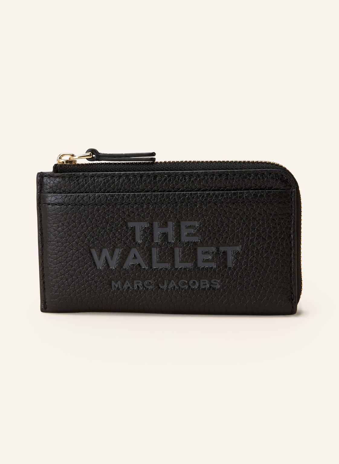 Marc Jacobs Geldbörse The Leather Top Zip Multi Wallet schwarz Marc Jacobs Geldbörse The Leather Top Zip Multi Wallet schwarz von Marc Jacobs
