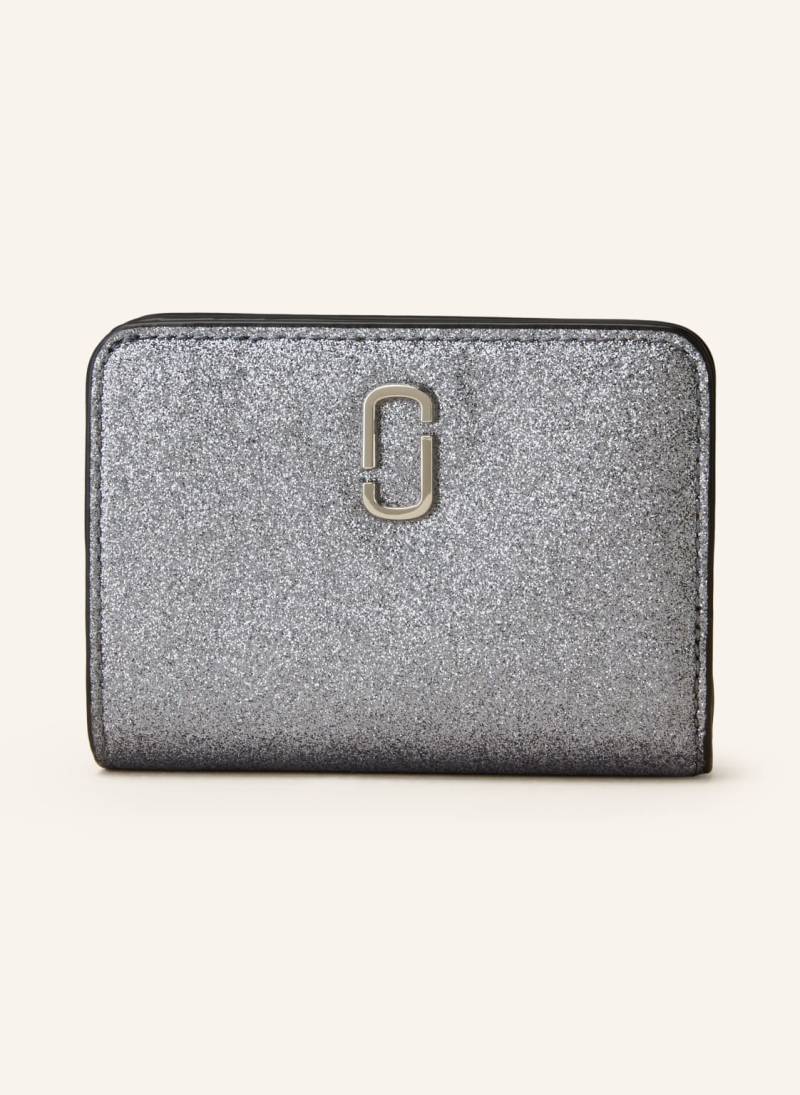 Marc Jacobs Geldbörse The Mini Compact Wallet silber von Marc Jacobs