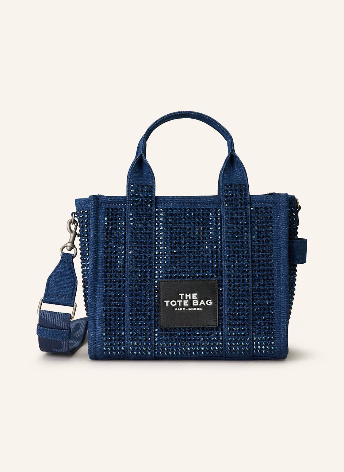 Marc Jacobs Handtasche The Small Tote Bag Crystal Mit Schmucksteinen blau Marc Jacobs Handtasche The Small Tote Bag Crystal Mit Schmucksteinen blau von Marc Jacobs