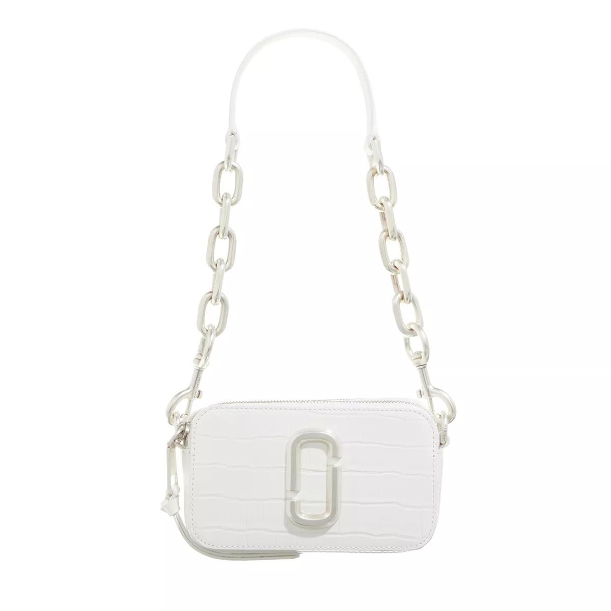 Marc Jacobs Handtasche - The Snapshot Shoulder - Gr. unisize - in Weiß - für Damen von Marc Jacobs