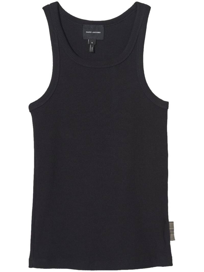 Marc Jacobs Icon ribbed tank top - Black von Marc Jacobs