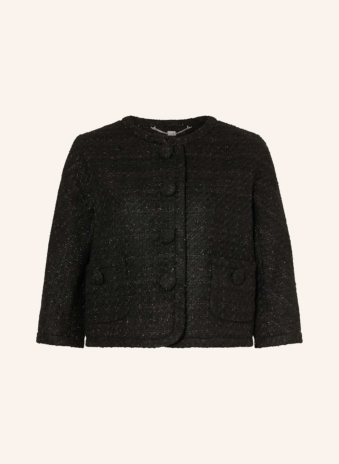 Marc Jacobs Kastenjacke Aus Tweed schwarz Marc Jacobs Kastenjacke Aus Tweed schwarz von Marc Jacobs