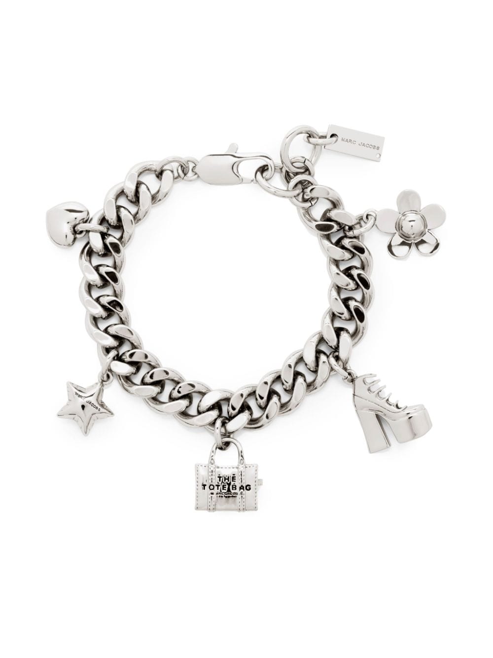 Marc Jacobs Mini Icon Charm bracelet - Silver von Marc Jacobs