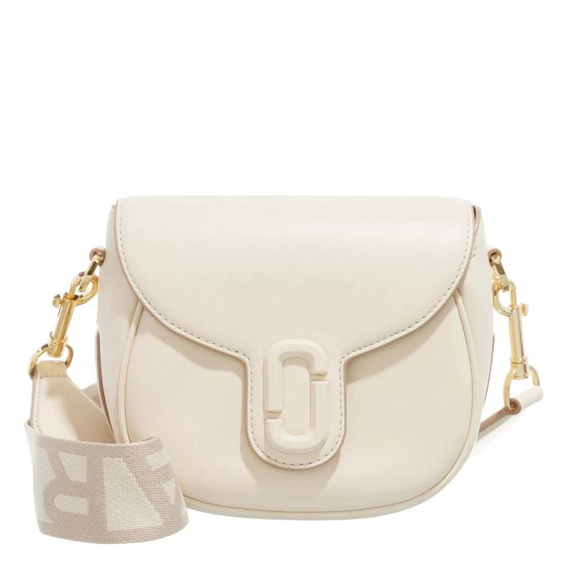 Marc Jacobs Schultertasche - The J Marc Small Saddle Bag - Gr. unisize - in Beige - für Damen von Marc Jacobs