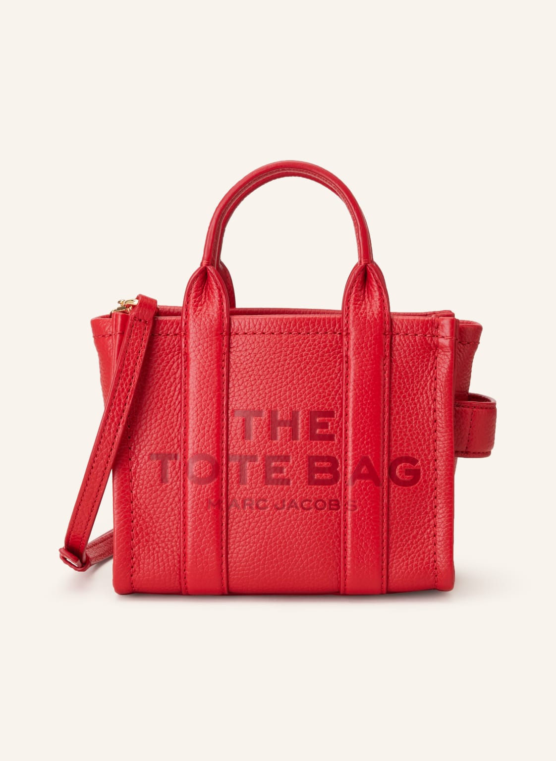 Marc Jacobs Shopper The Crossbody Tote Bag Leather rot Marc Jacobs Shopper The Crossbody Tote Bag Leather rot von Marc Jacobs