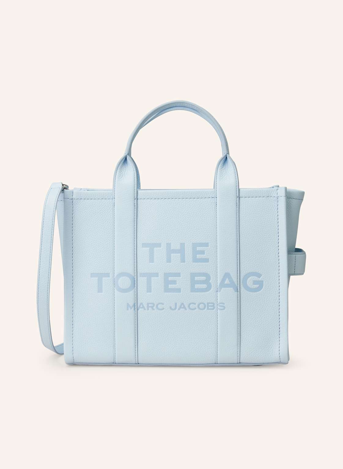 Marc Jacobs Shopper The Medium Tote Bag Leather blau Marc Jacobs Shopper The Medium Tote Bag Leather blau von Marc Jacobs