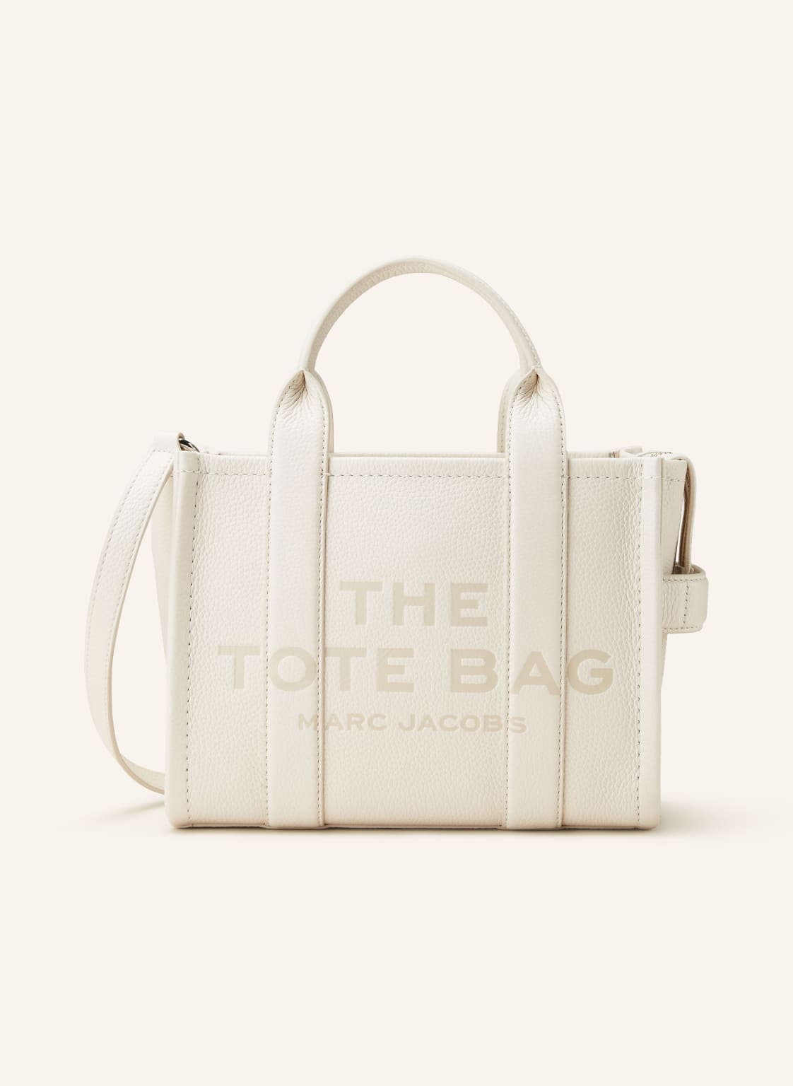 Marc Jacobs Shopper The Small Tote Bag Leather weiss Marc Jacobs Shopper The Small Tote Bag Leather weiss von Marc Jacobs