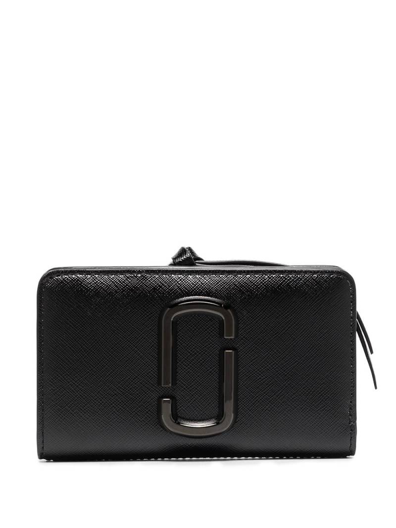 Marc Jacobs Compact leather wallet - Black von Marc Jacobs