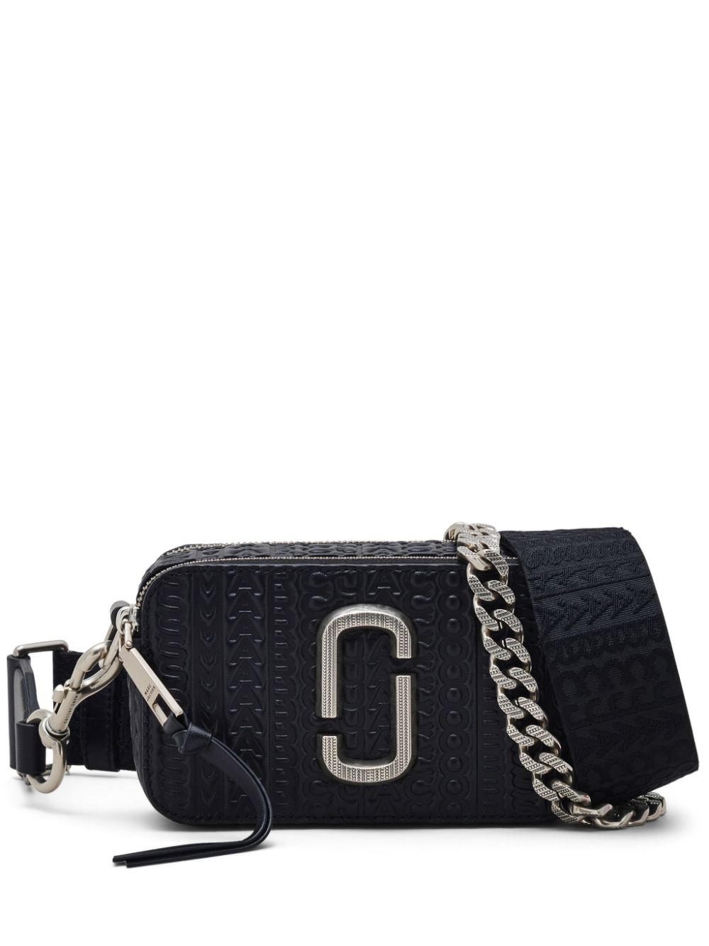 Marc Jacobs Snapshot logo-debossed crossbody bag - Black von Marc Jacobs