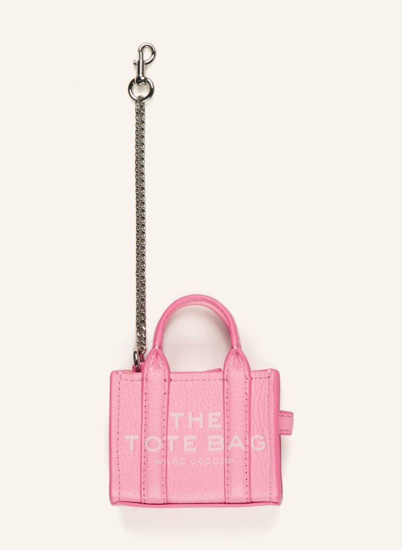 Marc Jacobs Taschenanhänger Shopper Nano pink von Marc Jacobs