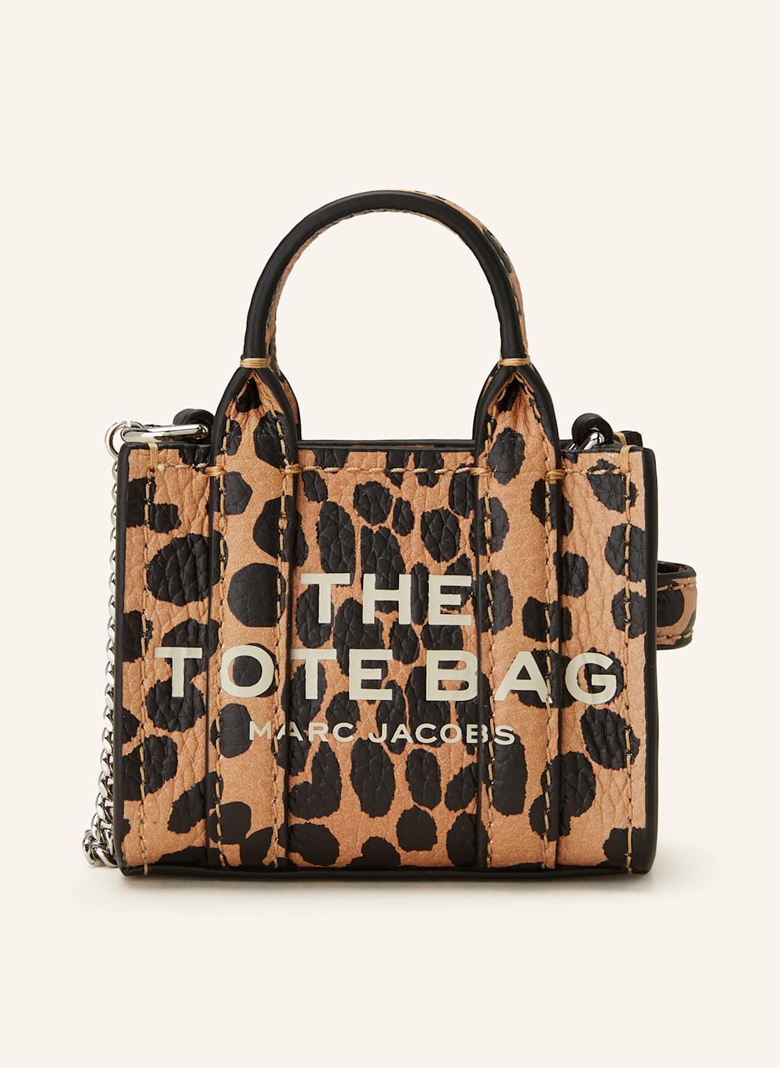 Marc Jacobs Taschenanhänger The Cheetah Nano Tote Charm beige Marc Jacobs Taschenanhänger The Cheetah Nano Tote Charm beige von Marc Jacobs
