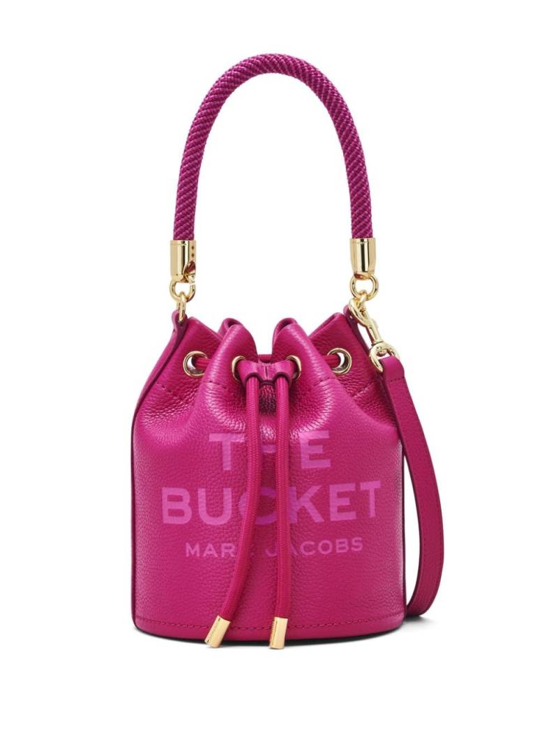 Marc Jacobs The Leather Bucket bag - Pink von Marc Jacobs