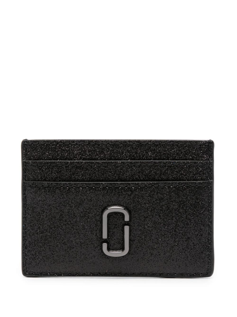 Marc Jacobs The Galactic Glitter J Marc cardholder - Black von Marc Jacobs