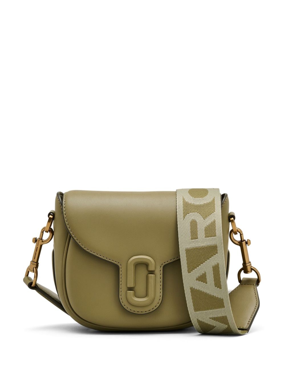 Marc Jacobs The Covered J Marc saddle bag - Green von Marc Jacobs