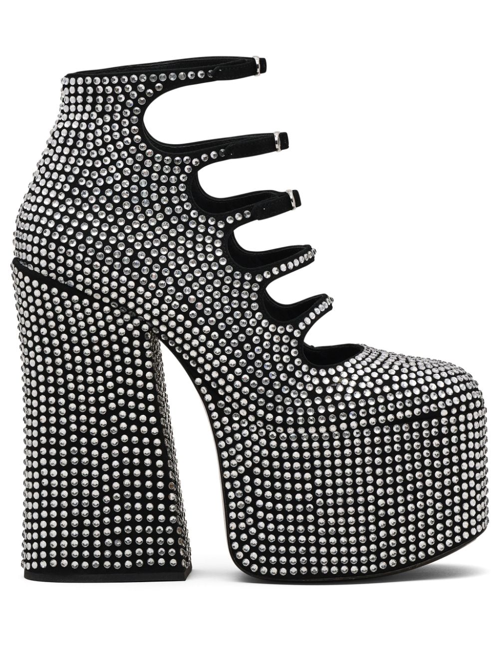 Marc Jacobs The Rhinestone Kiki 160mm ankle boots - Black von Marc Jacobs