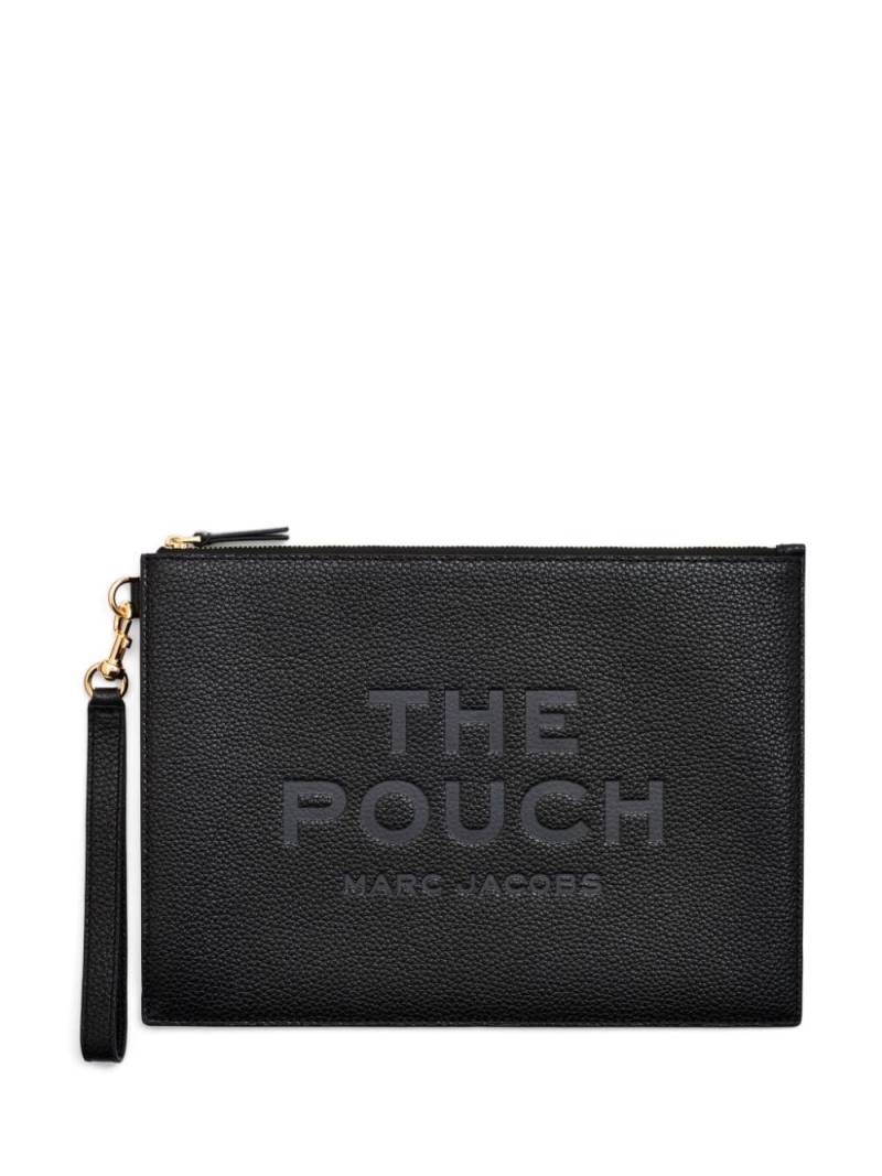 Marc Jacobs The Large Leather clutch bag - Black von Marc Jacobs