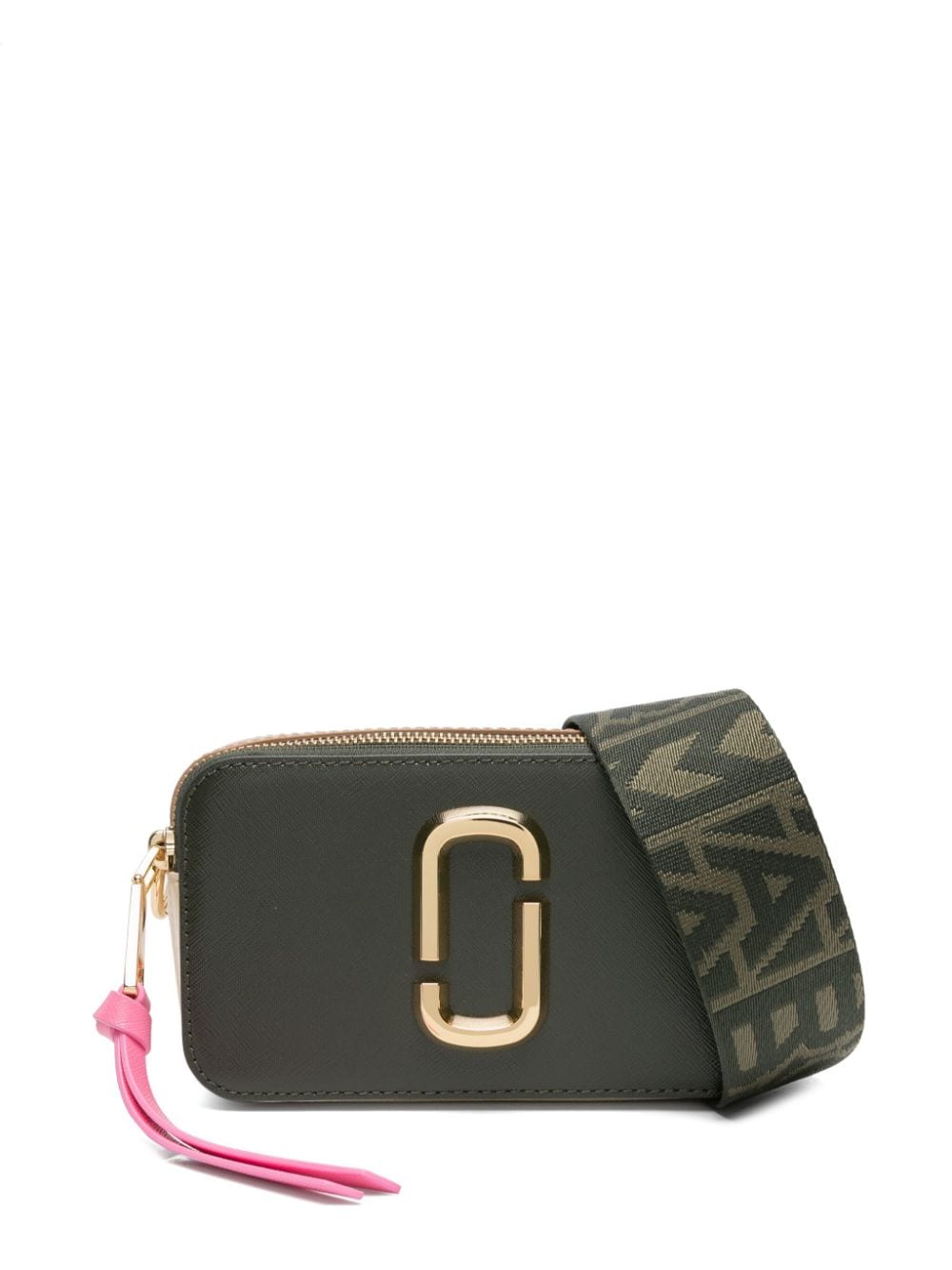 Marc Jacobs The Leather Snapshot crossbody bag - Green von Marc Jacobs