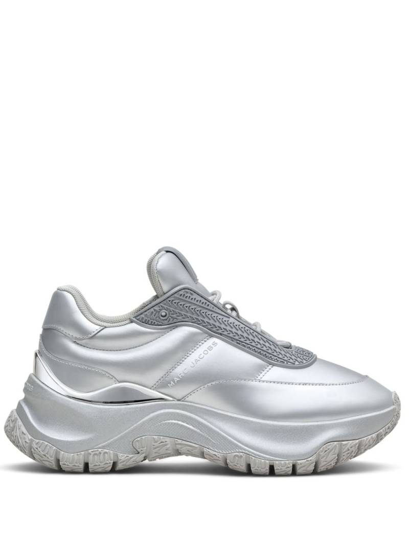 Marc Jacobs The Metallic Lazy Runner sneakers - Silver von Marc Jacobs