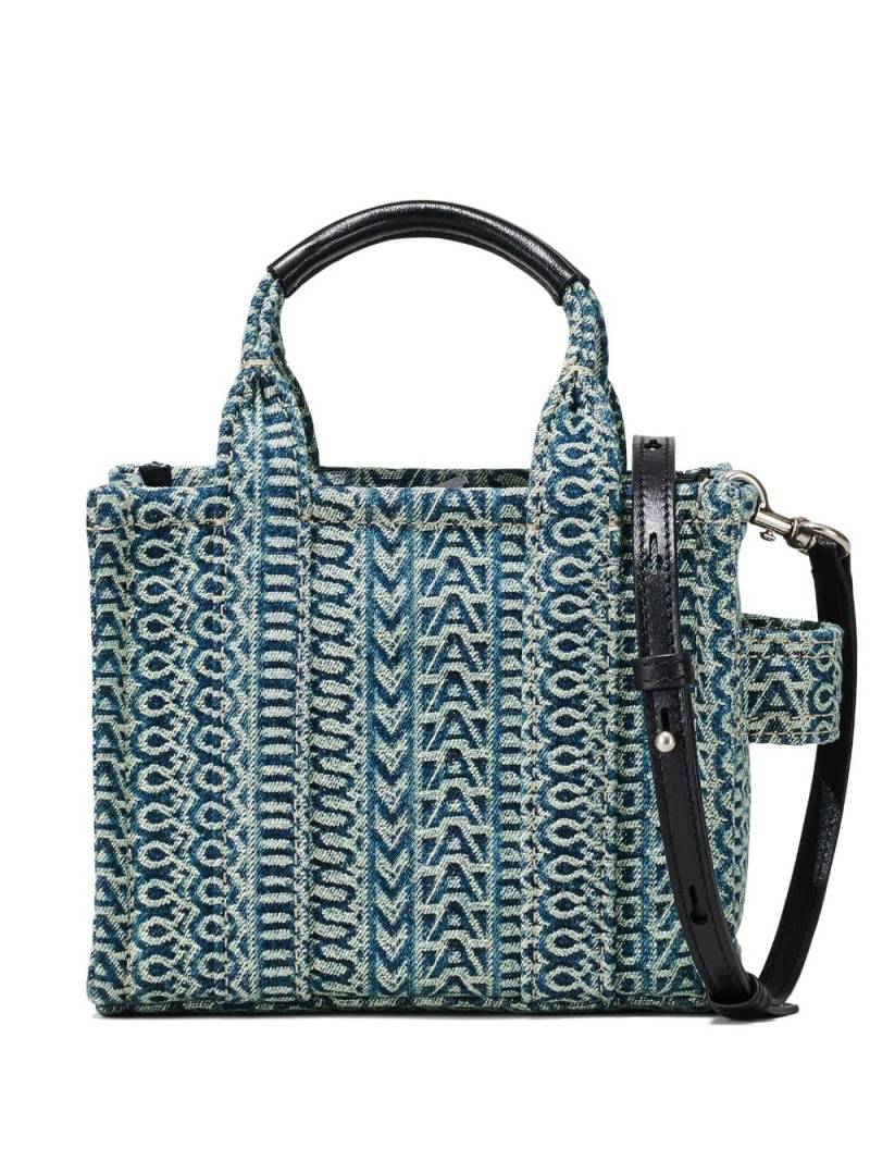 Marc Jacobs The Washed Monogram Crossbody Tote bag - Blue von Marc Jacobs