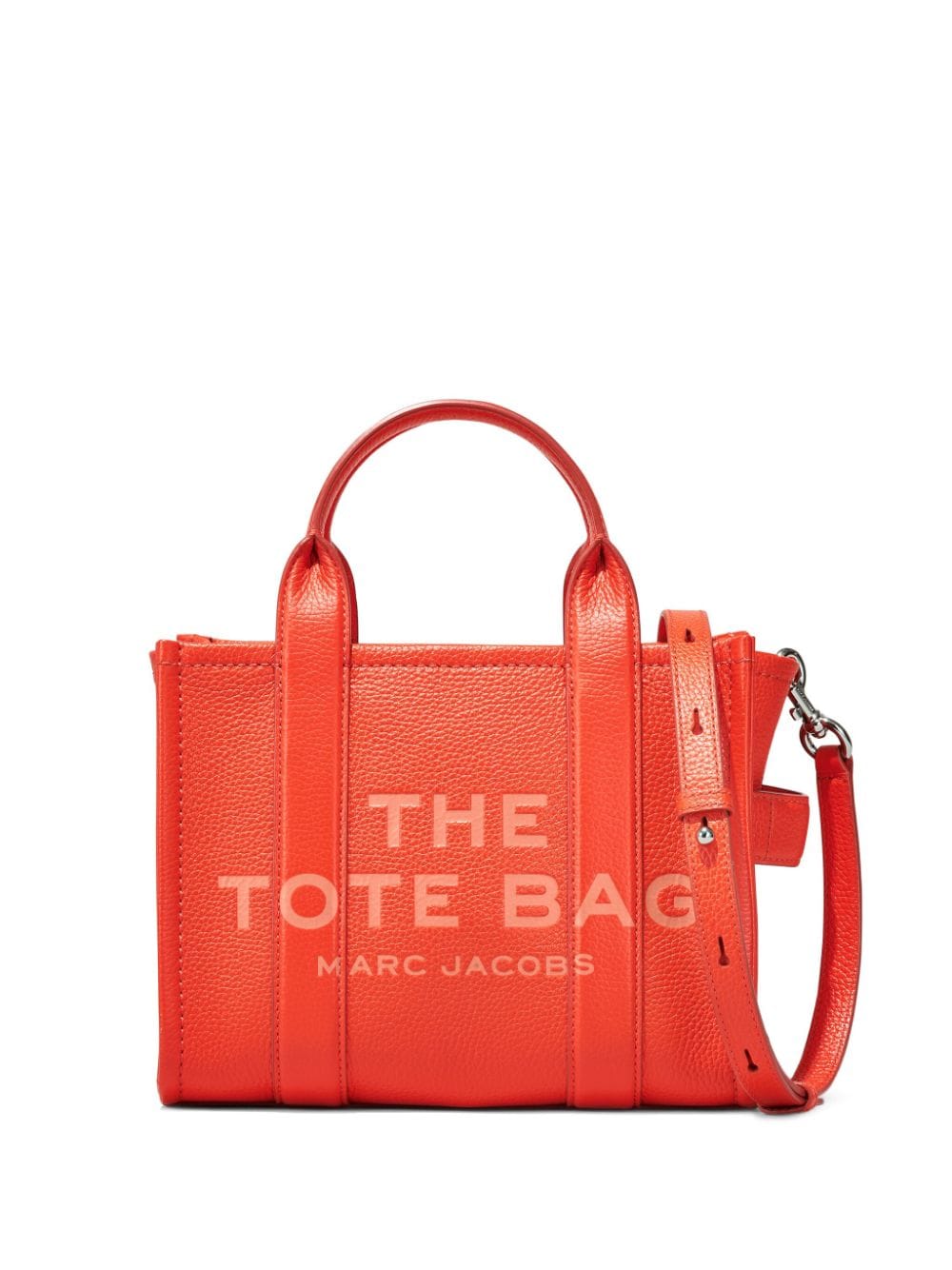 Marc Jacobs The Leather Small Tote bag - Orange von Marc Jacobs