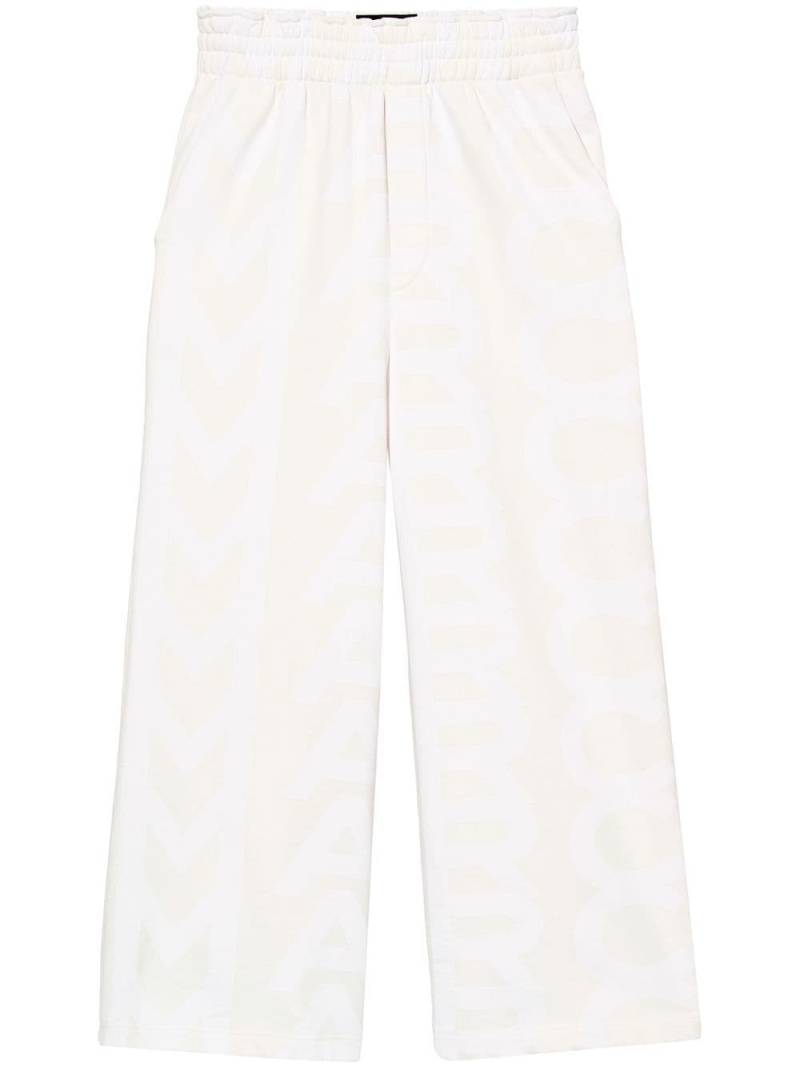 Marc Jacobs Monogram Oversized track pants - White von Marc Jacobs