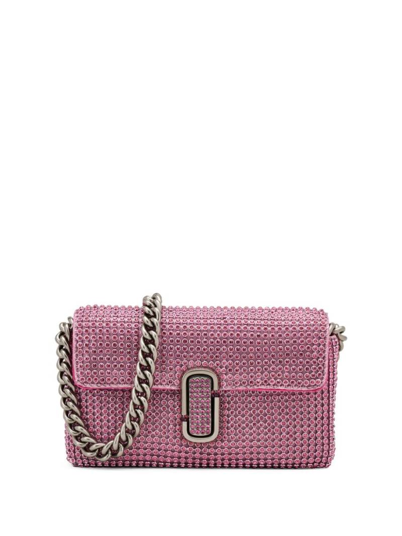 Marc Jacobs The Rhinestone J Marc shoulder bag - Pink von Marc Jacobs