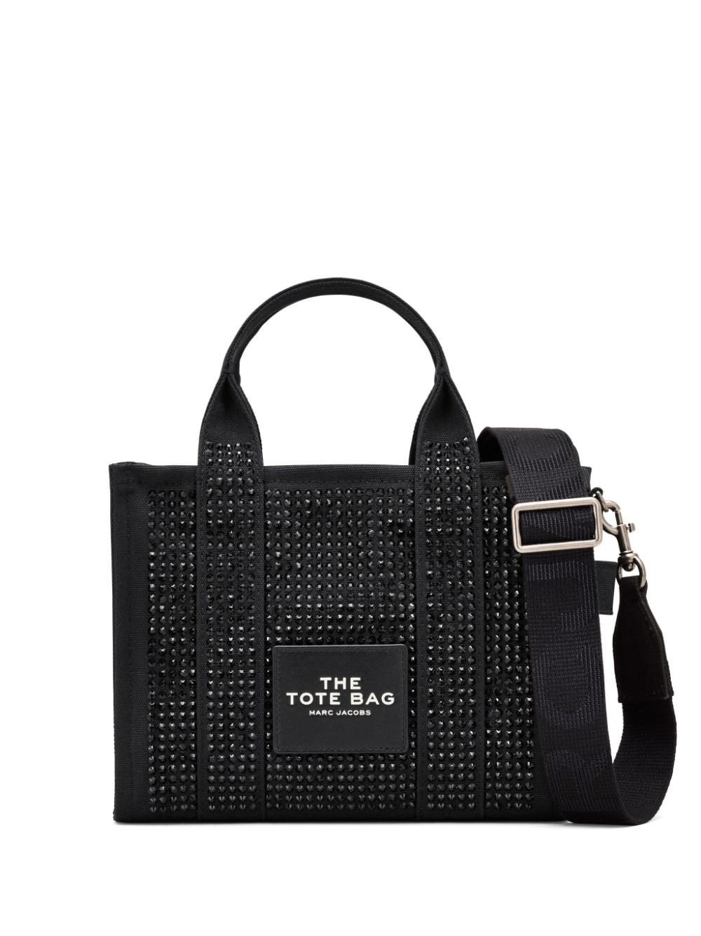 Marc Jacobs The Small Crystal Canvas Tote bag - Black von Marc Jacobs