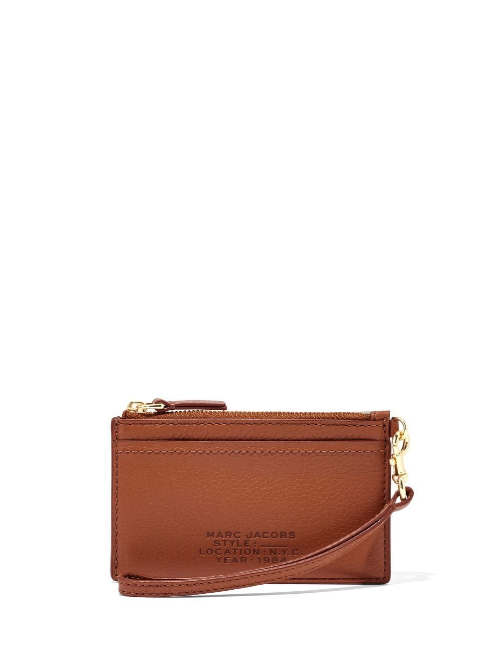 Marc Jacobs The Top Zip Wristlet wallet - Brown von Marc Jacobs