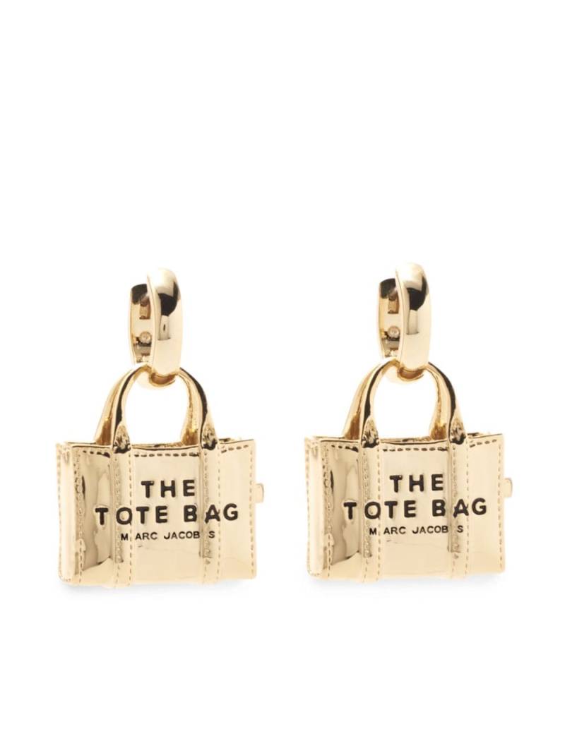 Marc Jacobs The Tote Bag earrings - Gold von Marc Jacobs
