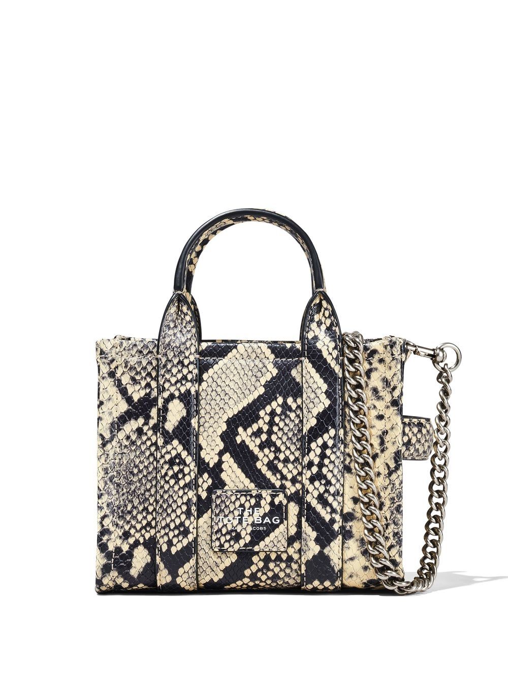 Marc Jacobs The Snake-Embossed Crossbody Tote bag - Neutrals von Marc Jacobs