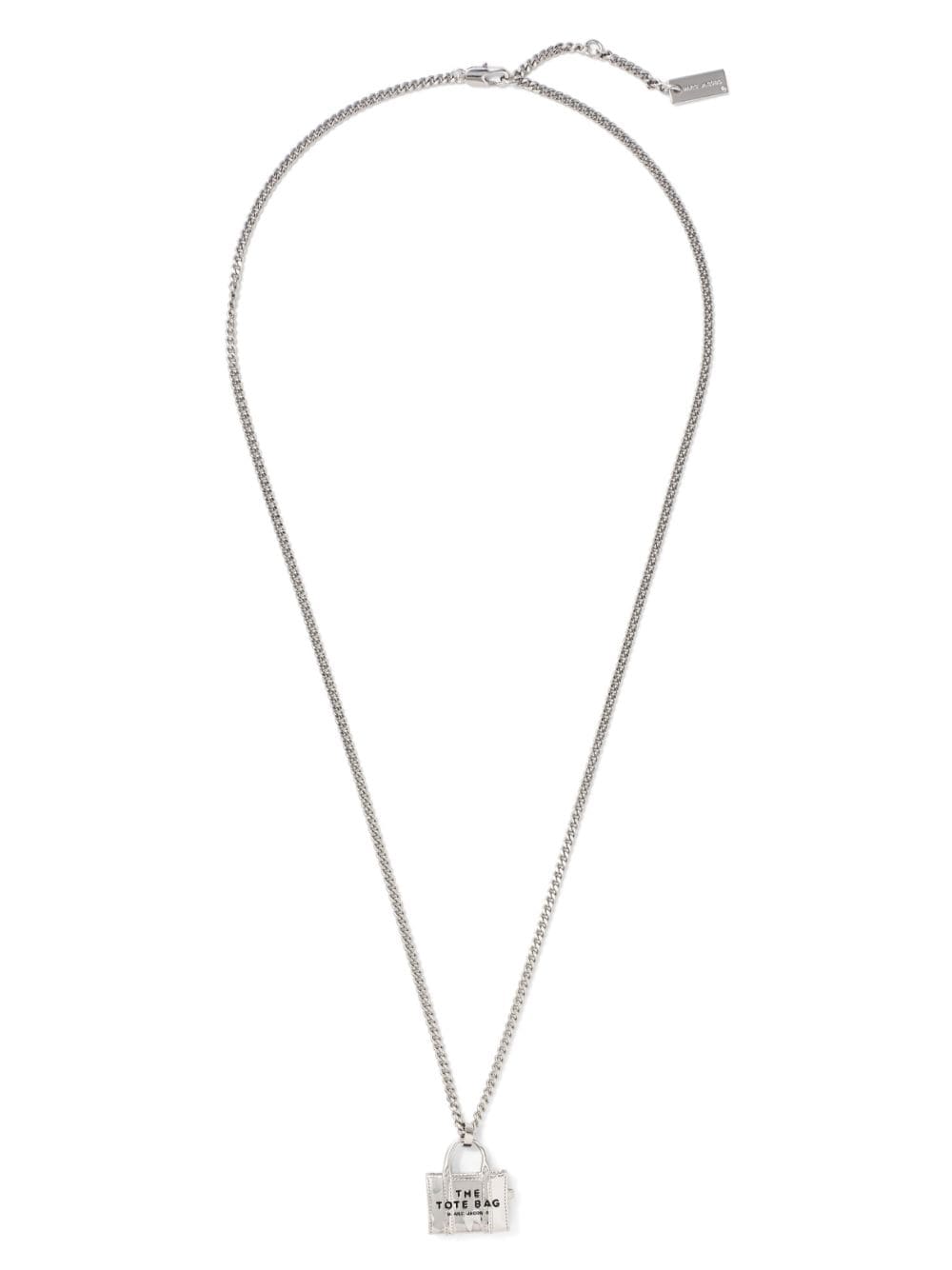 Marc Jacobs The Tote Bag pendant necklace - Silver von Marc Jacobs