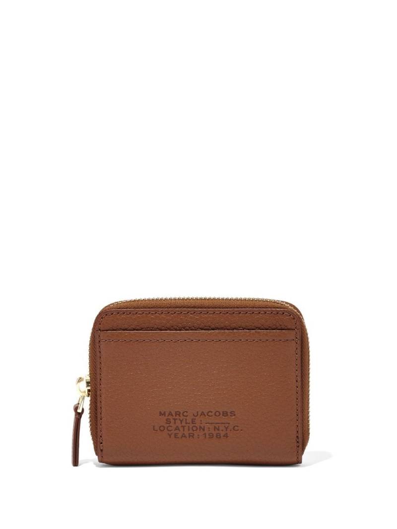 Marc Jacobs The Zip Around wallet - Brown von Marc Jacobs