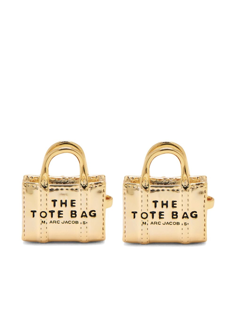 Marc Jacobs Tote Bag stud earrings - Gold von Marc Jacobs
