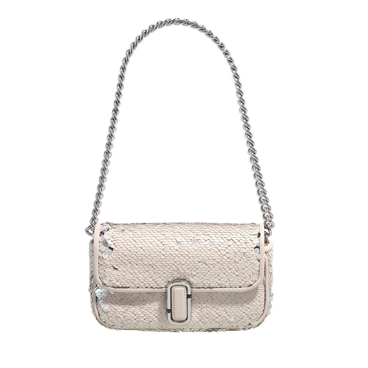 Marc Jacobs Schultertasche - J Marc Mini Shoulder Bag - Gr. unisize - in Grau - für Damen Marc Jacobs Schultertasche - J Marc Mini Shoulder Bag - Gr. unisize - in Grau - für Damen von Marc Jacobs