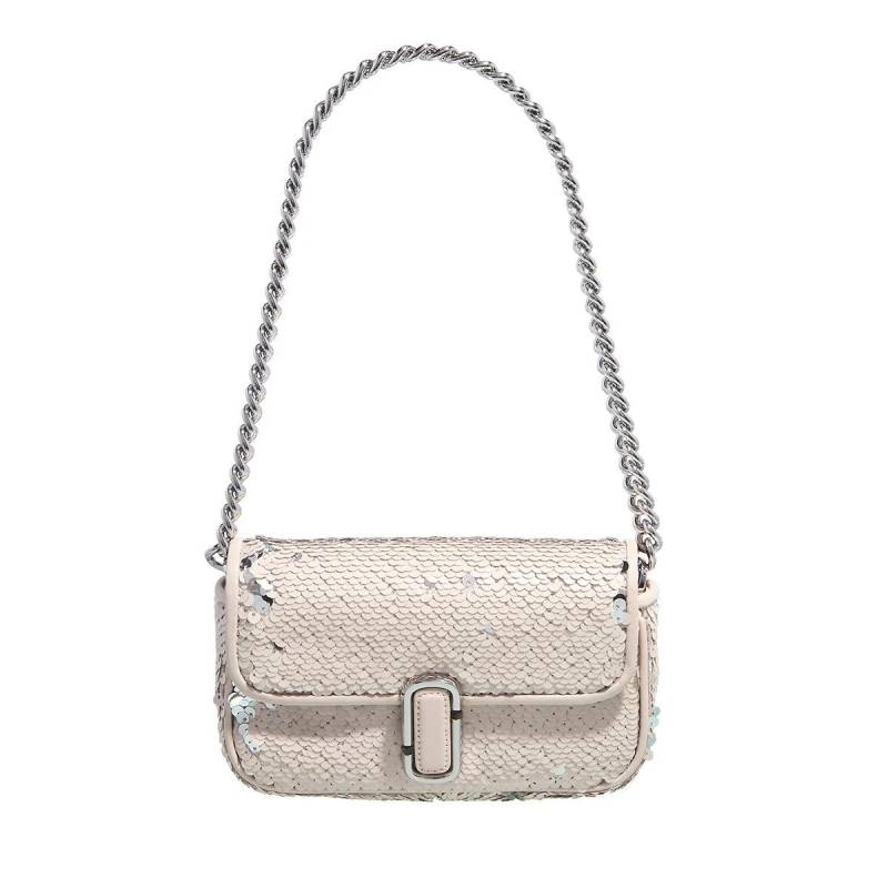 Marc Jacobs Schultertasche - J Marc Mini Shoulder Bag - Gr. unisize - in Grau - für Damen von Marc Jacobs