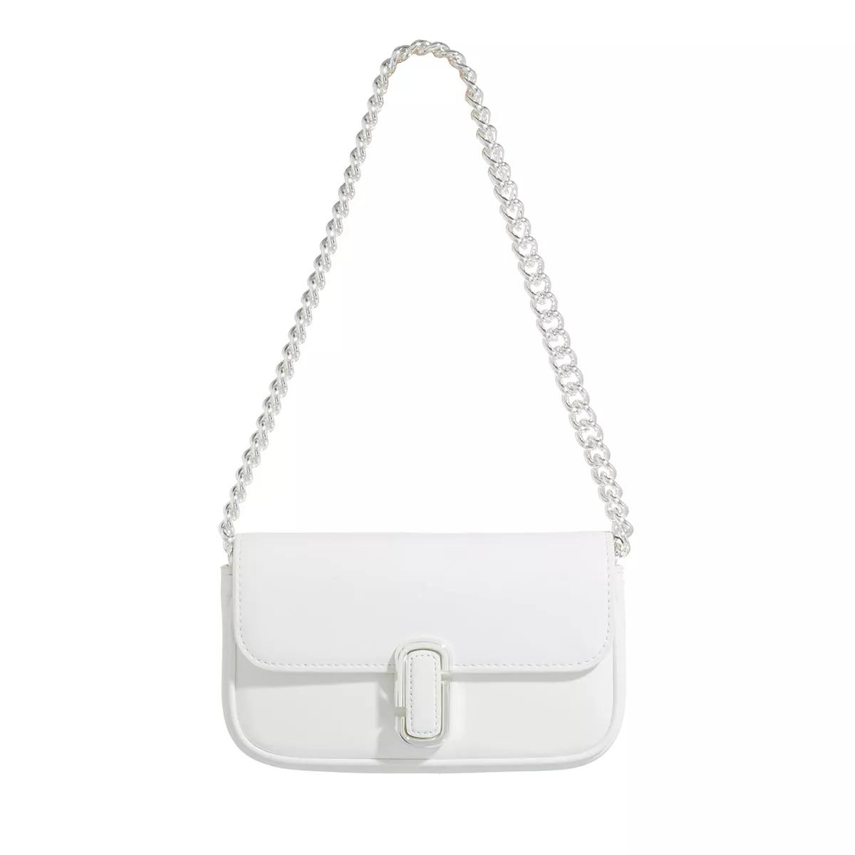 Marc Jacobs Umhängetasche - The Mini Shoulder Bag - Gr. unisize - in Weiß - für Damen von Marc Jacobs