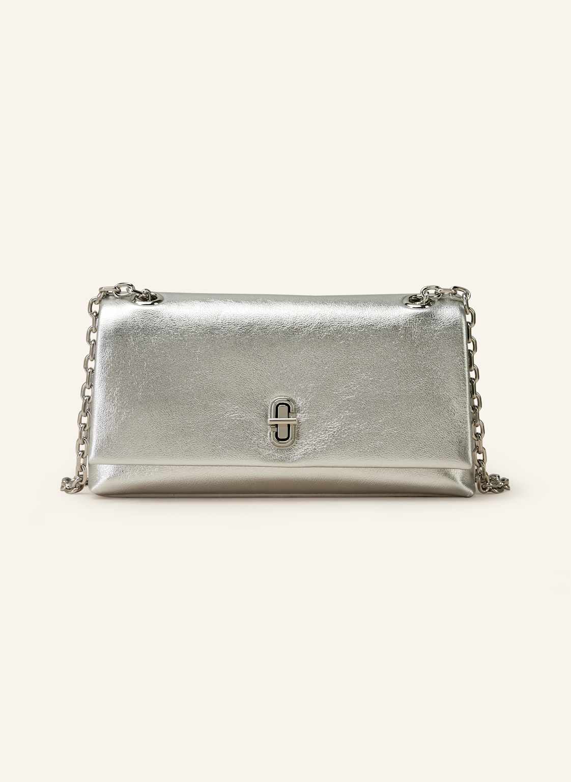Marc Jacobs Umhängetasche The Metallic Dual Chain Wallet silber Marc Jacobs Umhängetasche The Metallic Dual Chain Wallet silber von Marc Jacobs