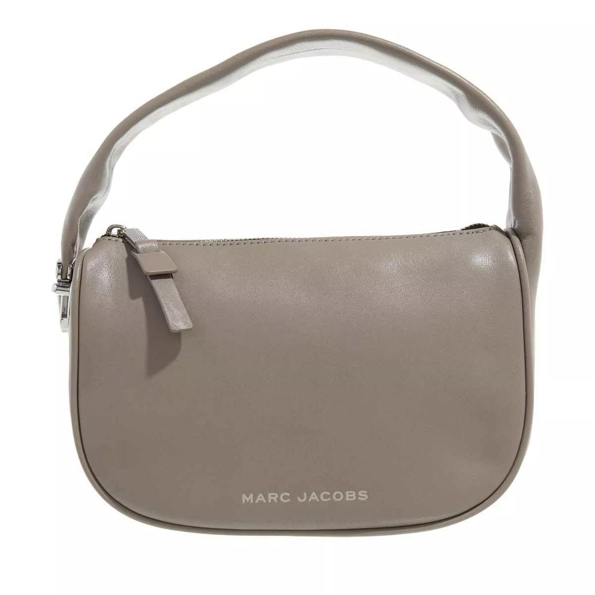 Marc Jacobs Umhängetasche - The Pushlock Mini Hobo Bag - Gr. unisize - in Beige - für Damen von Marc Jacobs